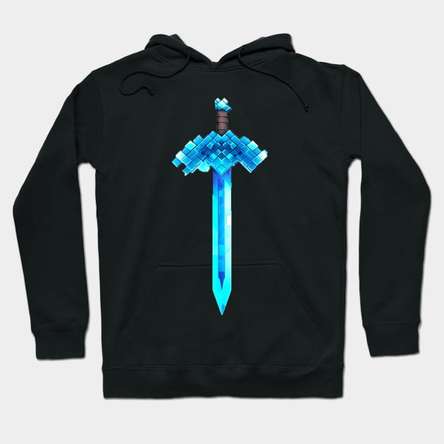 minecraft sword Hoodie by Ninja banana